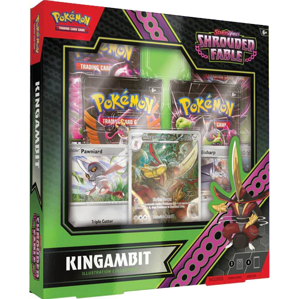 Pokémon TCG Shrouded Fable Kingambit Illustration Collection