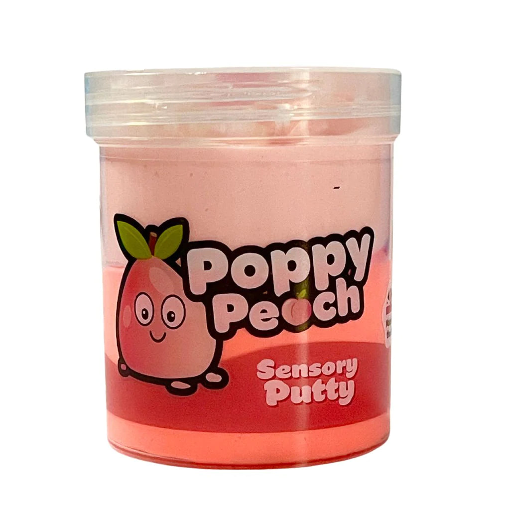 Slime Party Sensory Putty - Poppy Peach