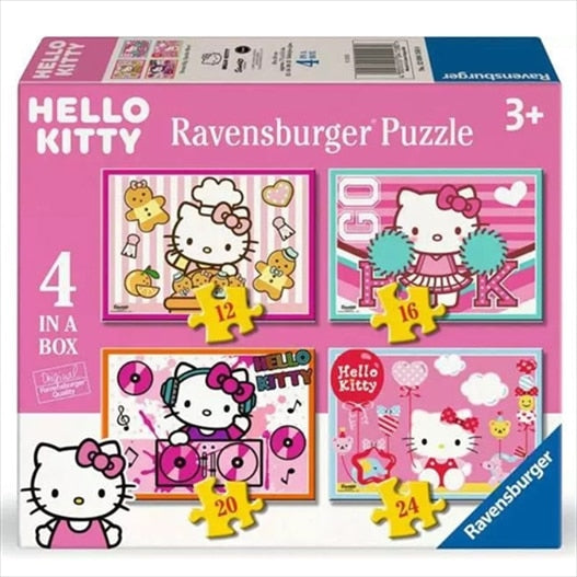 Hello Kitty Puzzles 4-in-a-Box