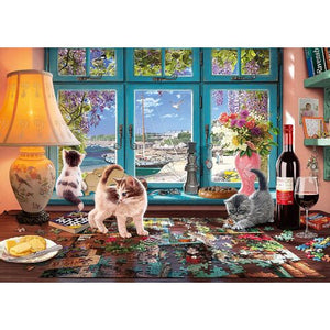 The Puzzlers Desk 1000pc Puzzle
