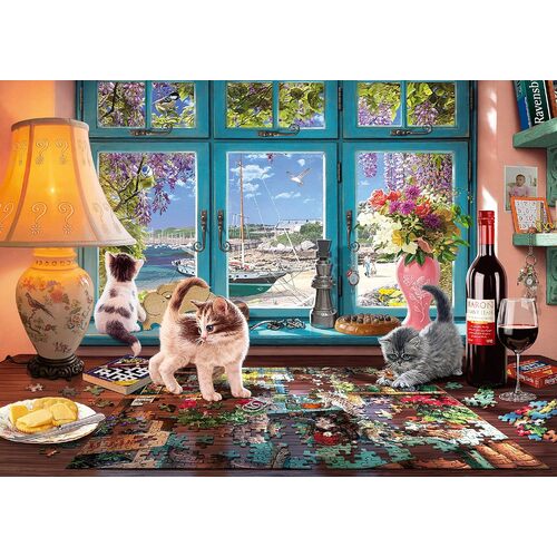 The Puzzlers Desk 1000pc Puzzle