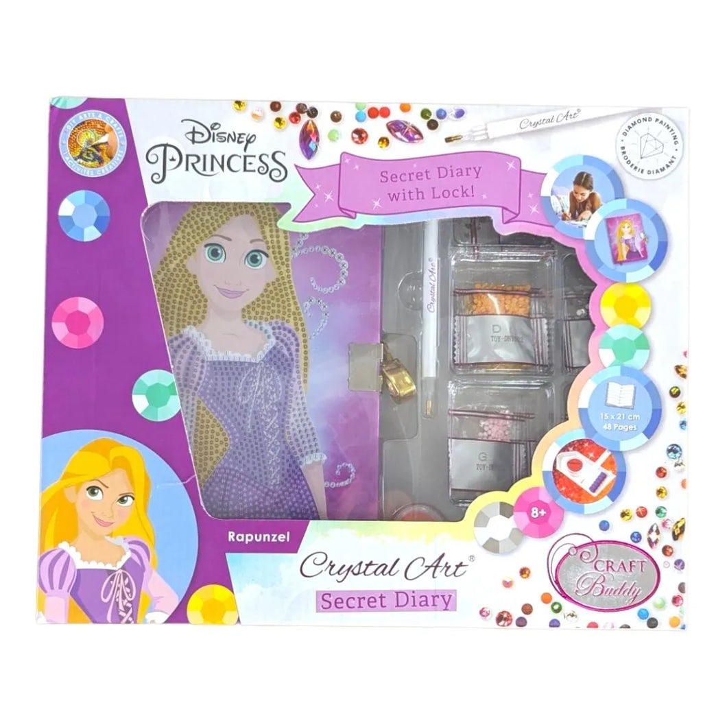 Crystal Art Secret Diary - Rapunzel