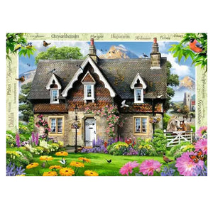 Hillside Cottage 1000pc Puzzle