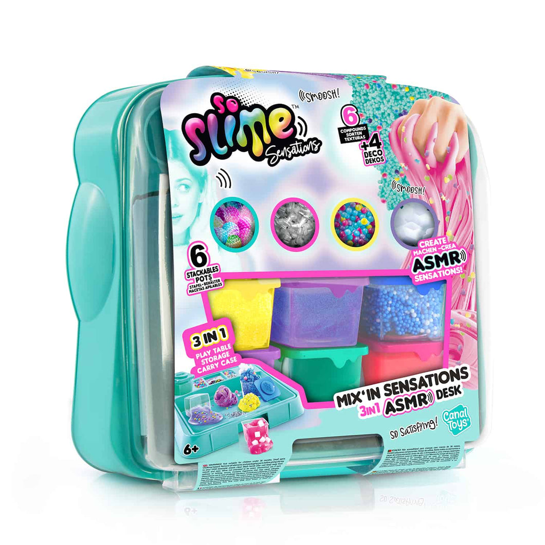 So Slime Mix’In Sensations 3 In 1 ASMR Desk