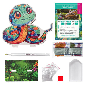 Crystal Art Craft Buddies - Snake