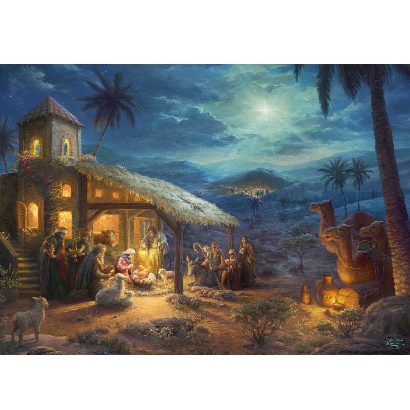 Schmidt Thomas Kinkade - The Nativity 1000pc