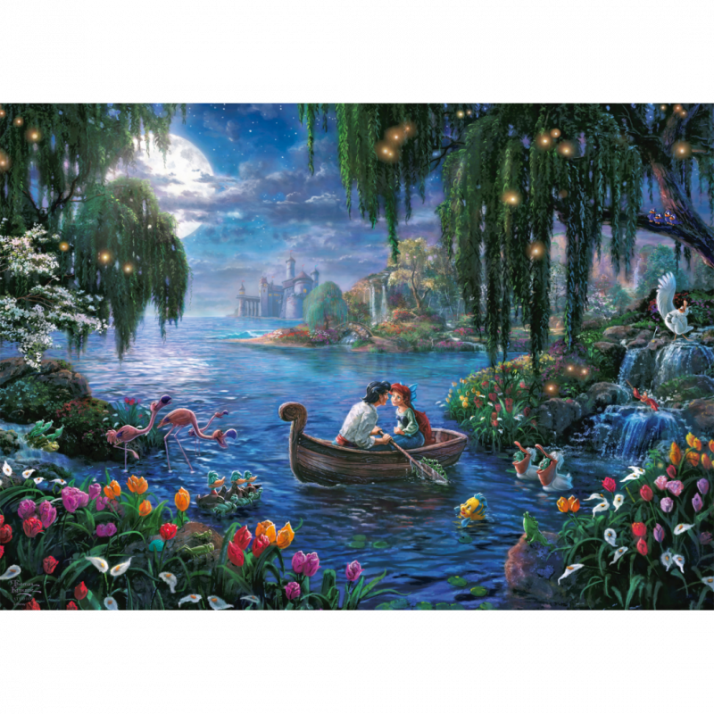 Schmidt Thomas Kinkade - The Little Mermaid And Prince Eric - 1000pc