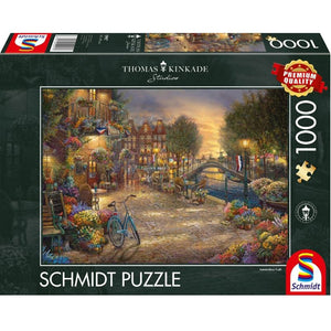 Schmidt Thomas Kinkade - Amsterdam Cafe 1000pc