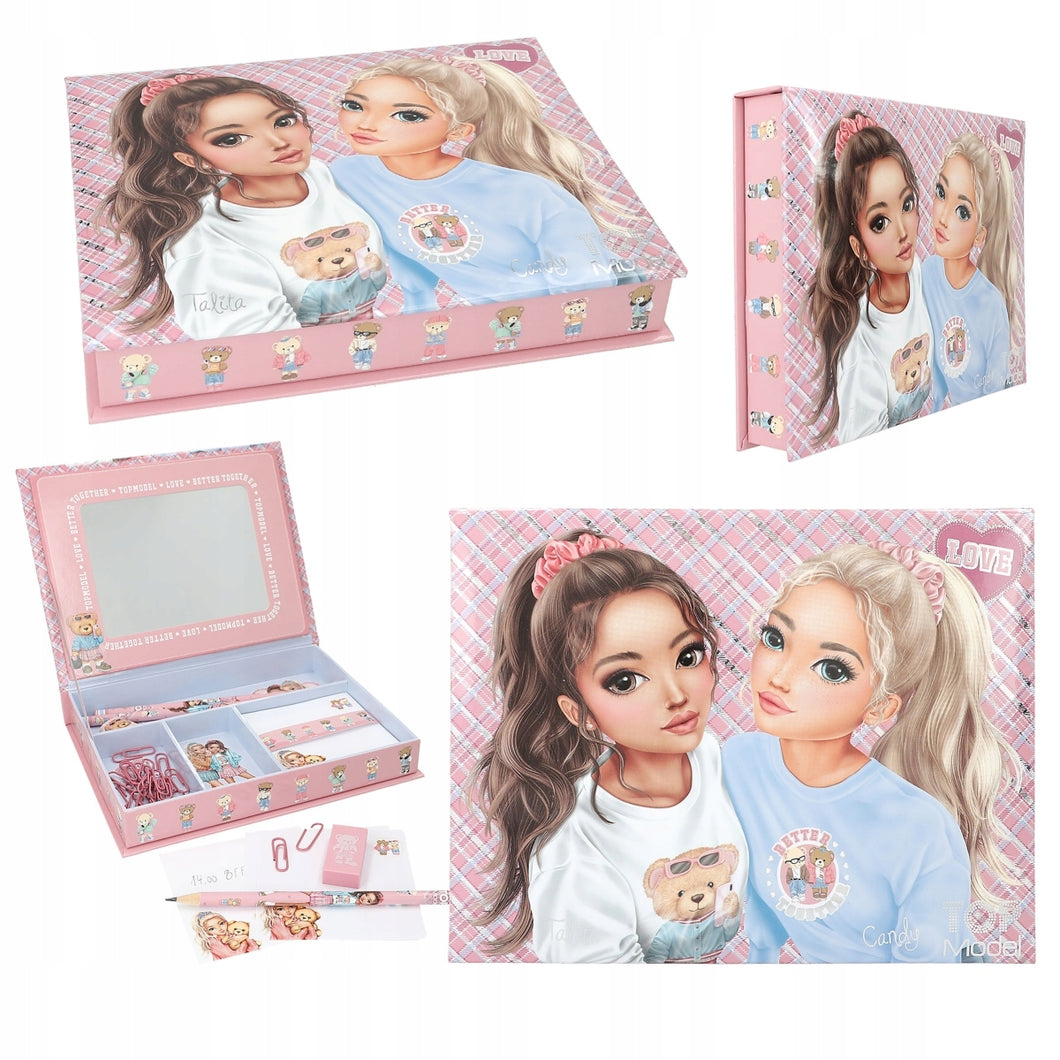 TopModel Team Teddy Stationary Box