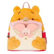 Load image into Gallery viewer, Loungefly Disney Winnie The Pooh Piglet Love Letter Mini Backpack
