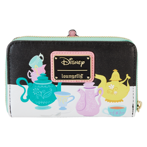 Loungefly Disney Alice in Wonderland Unbirthday Zip Around Wallet