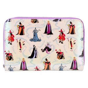 Loungefly Disney Villains Iridescent Wallet