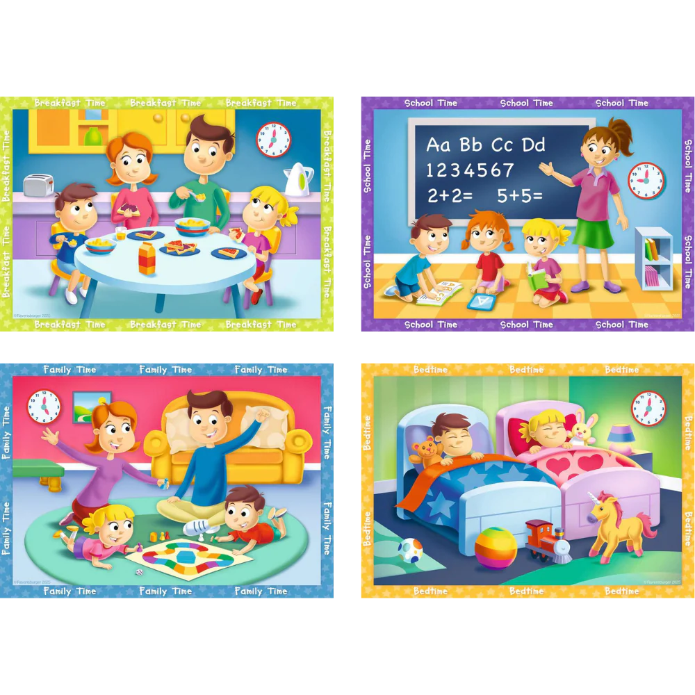 What Time is it? Puzzles 4-in-a-Box