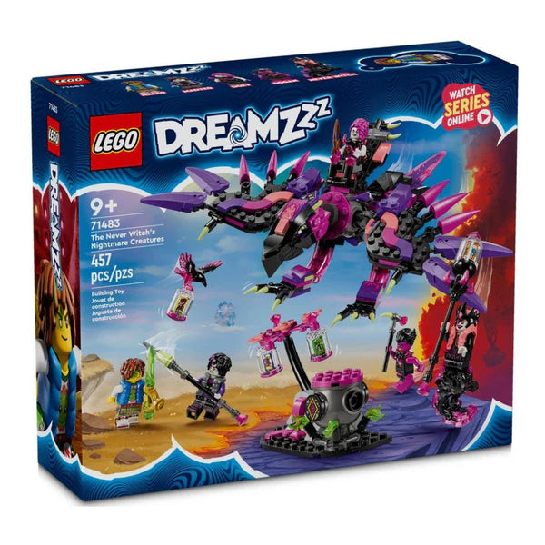 LEGO Dreamzzz 71483 The Never Witch's Nightmare Creatures