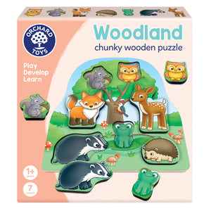 Orchard Toys Woodland Chunky Wooden Puzzle