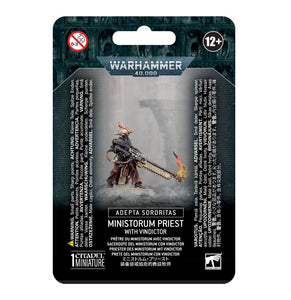 Adepta Sororitas Ministorum Priest with Vindictor 52-51
