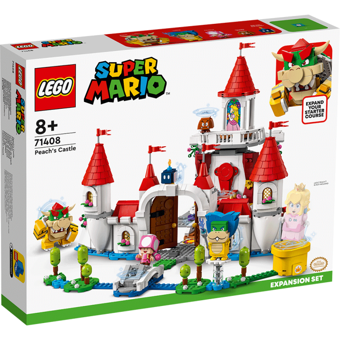 LEGO Super Mario 71408 Peach’s Castle Expansion Set