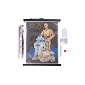 Crystal Art Scroll Kit - Star Wars Droids