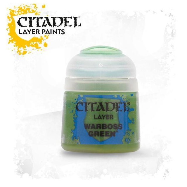 Citadel Paint - Layer - Warboss Green 22-25