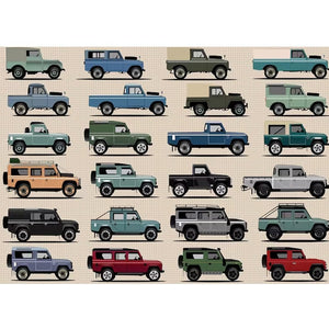 Land Rover 1000 Piece Puzzle