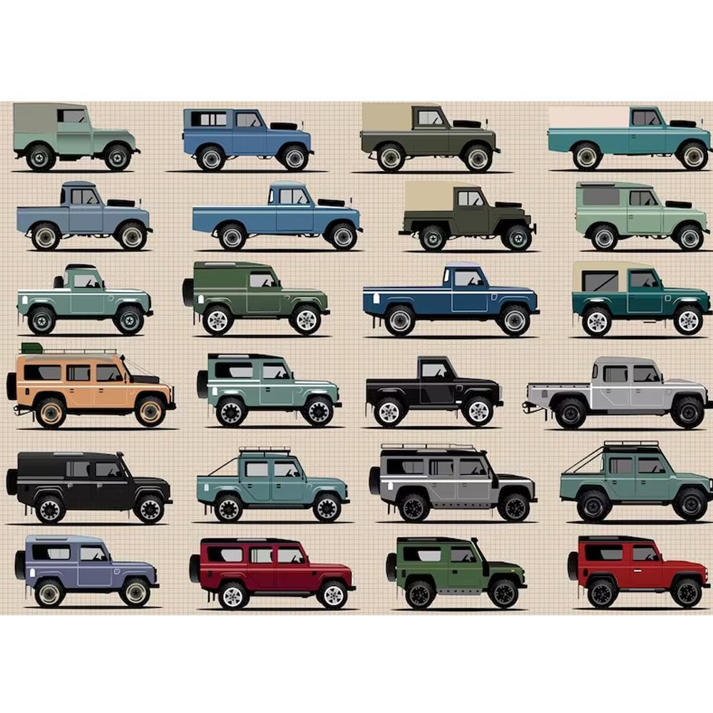 Land Rover 1000 Piece Puzzle