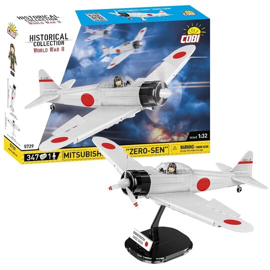 Cobi 5729 Mitsubishi A6M2 “Zero-Sen” 1:32