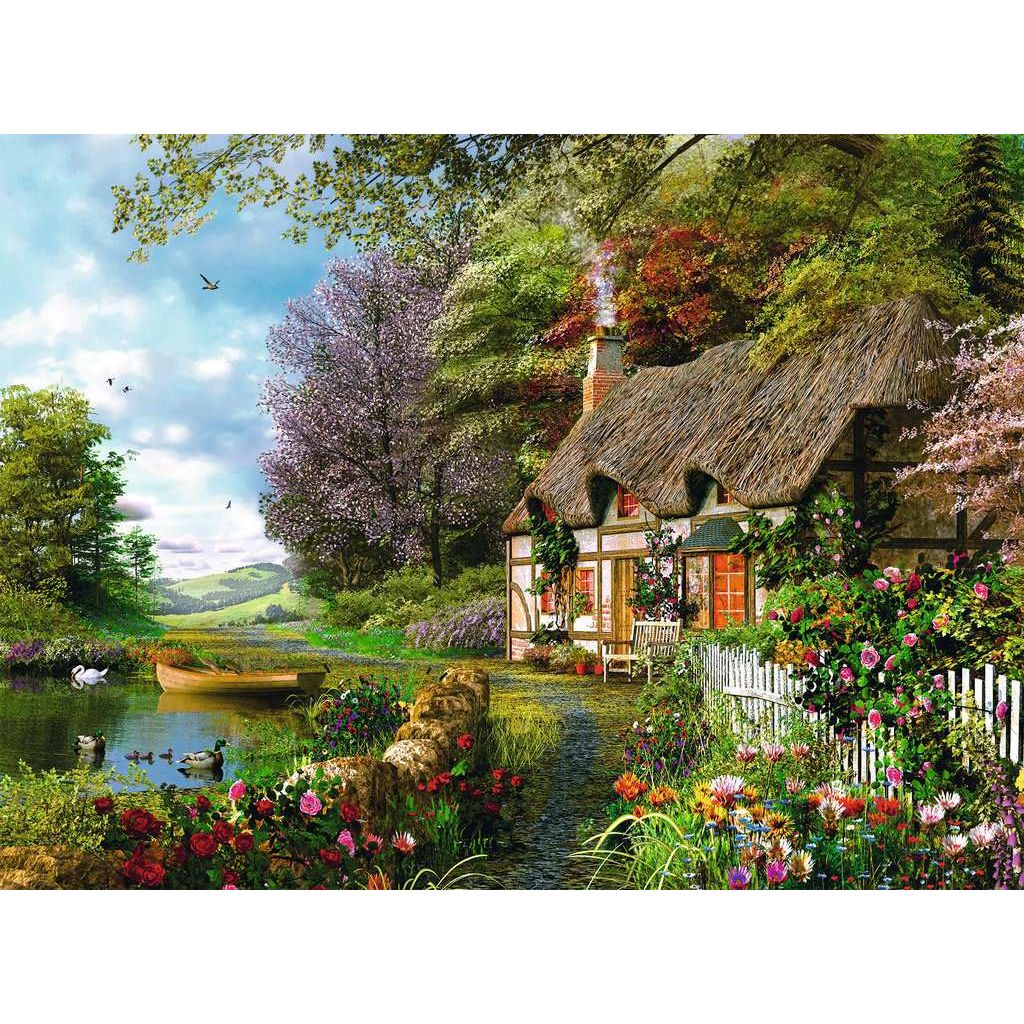 Country Cottage 1500pc Puzzle