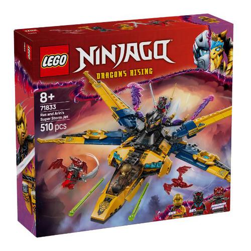 LEGO Ninjago 71833 Ras and Arin's Super Storm Jet