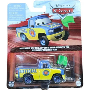 Disney Cars - Dexter Hoover with Green Flag