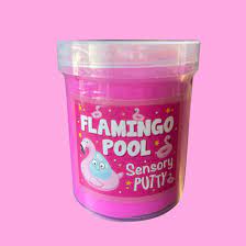 Sensory Putty - Flamingo Pool