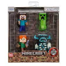 Jada Minecraft Metal Figs 4 Pack