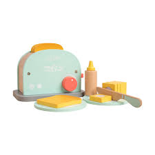 Wooden Toaster Set