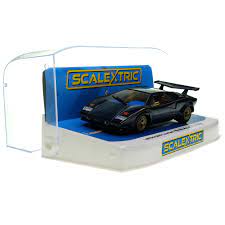 Scalextric Lamborghini Countach Blue & Gold