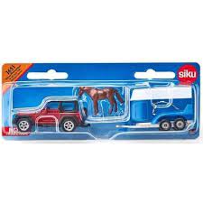 Siku 1:87 - Jeep with Horse Trailer