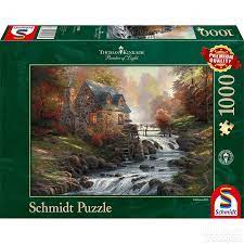 Schmidt Thomas Kinkade Cobblestone Mill 1000pc
