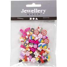 Jewellery Maker Figure Beads - Candy, Cakes and Ice Cream