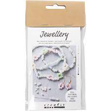 Jewellery Maker Mini Craft Kit - Elastic Bracelet and Earring
