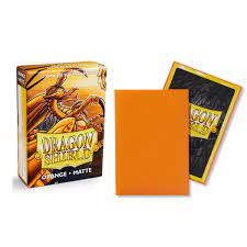 Dragon Shield Sleeves - Matte Orange