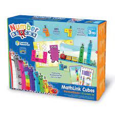 NumberBlocks Mathlink Cubes 1-10 Activity Set