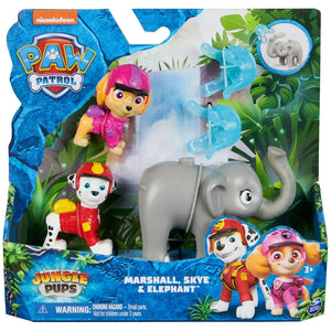 Paw Patrol Jungle Pups - Marshall, Skye & Elephant