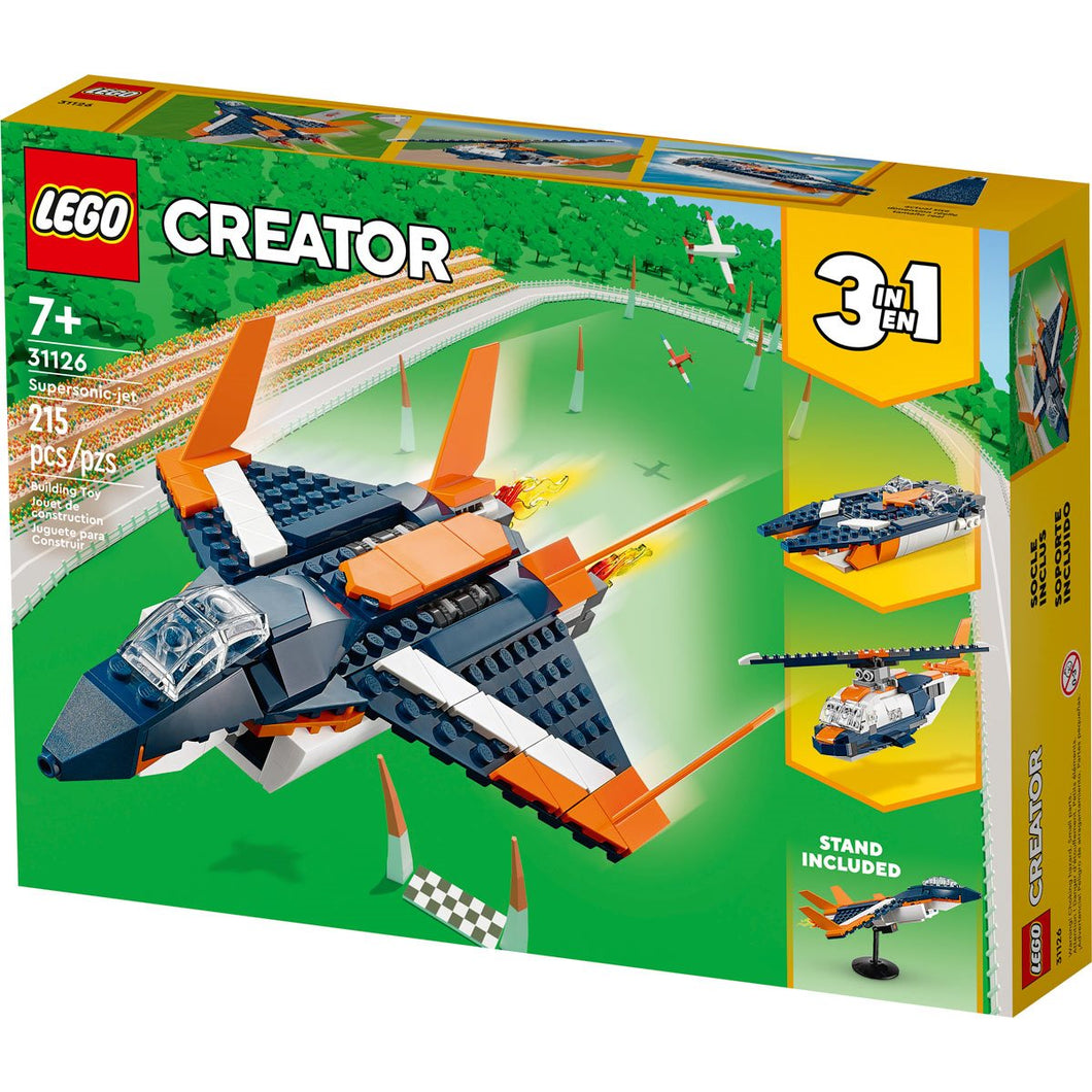 LEGO Creator 31126 Supersonic Jet