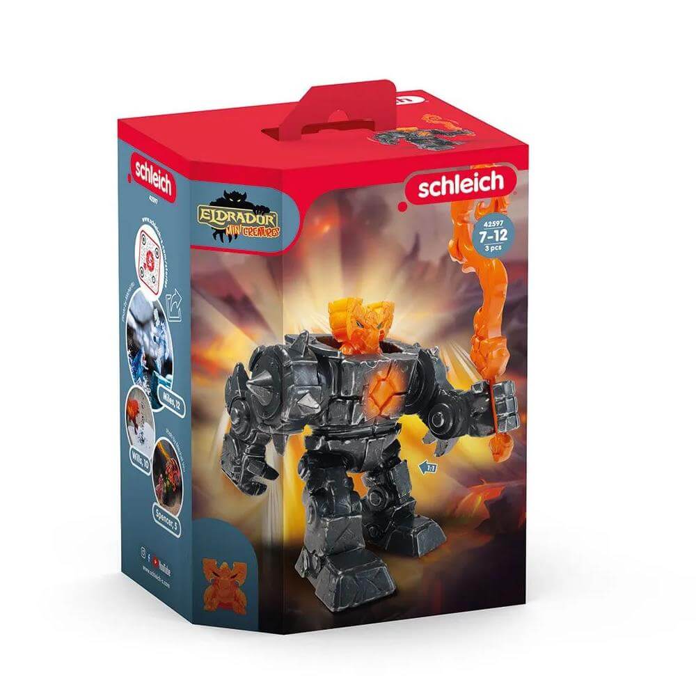 Schleich Eldrador 42597 Mini Creatures Shadow Lava Robot