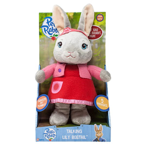 Peter Rabbit - Talking Lily Bobtail Plush