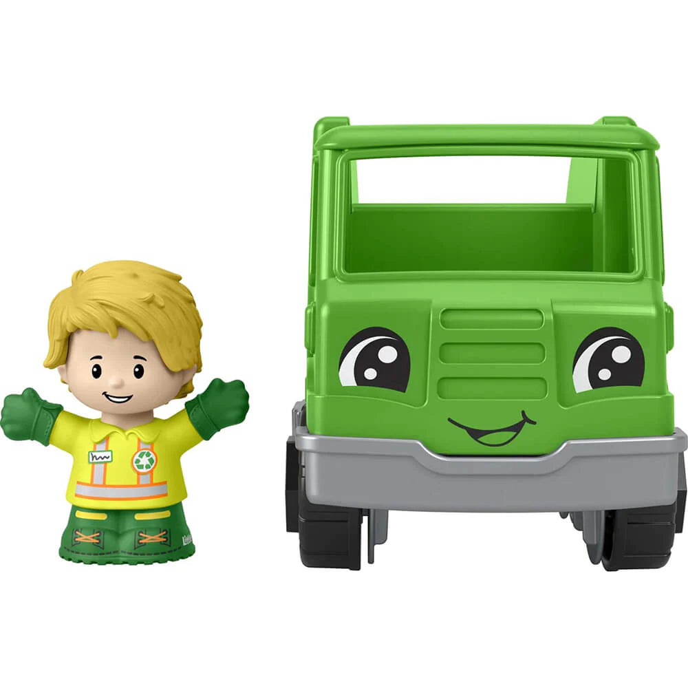 FisherPrice Little People Garbage Truck Bambola Toymaster