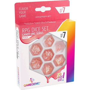 Gamegenic RPG Dice Set - Candy Like Series Peach