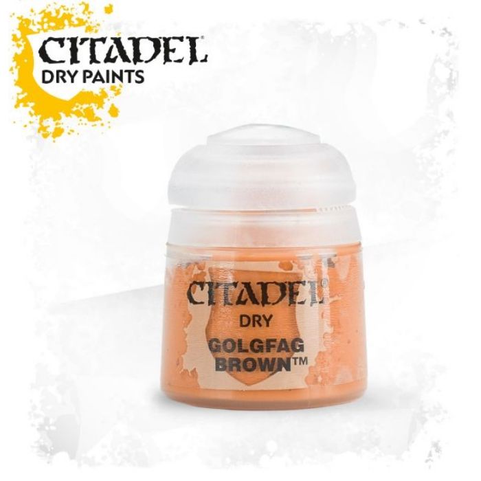 Citadel Paint - Dry - Golgfag Brown 23-26