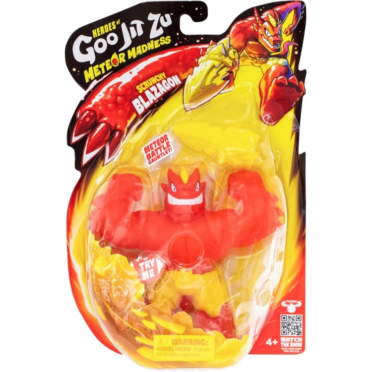 Goo Jit Zu Meteor Madness - Scrunchy Blazagon