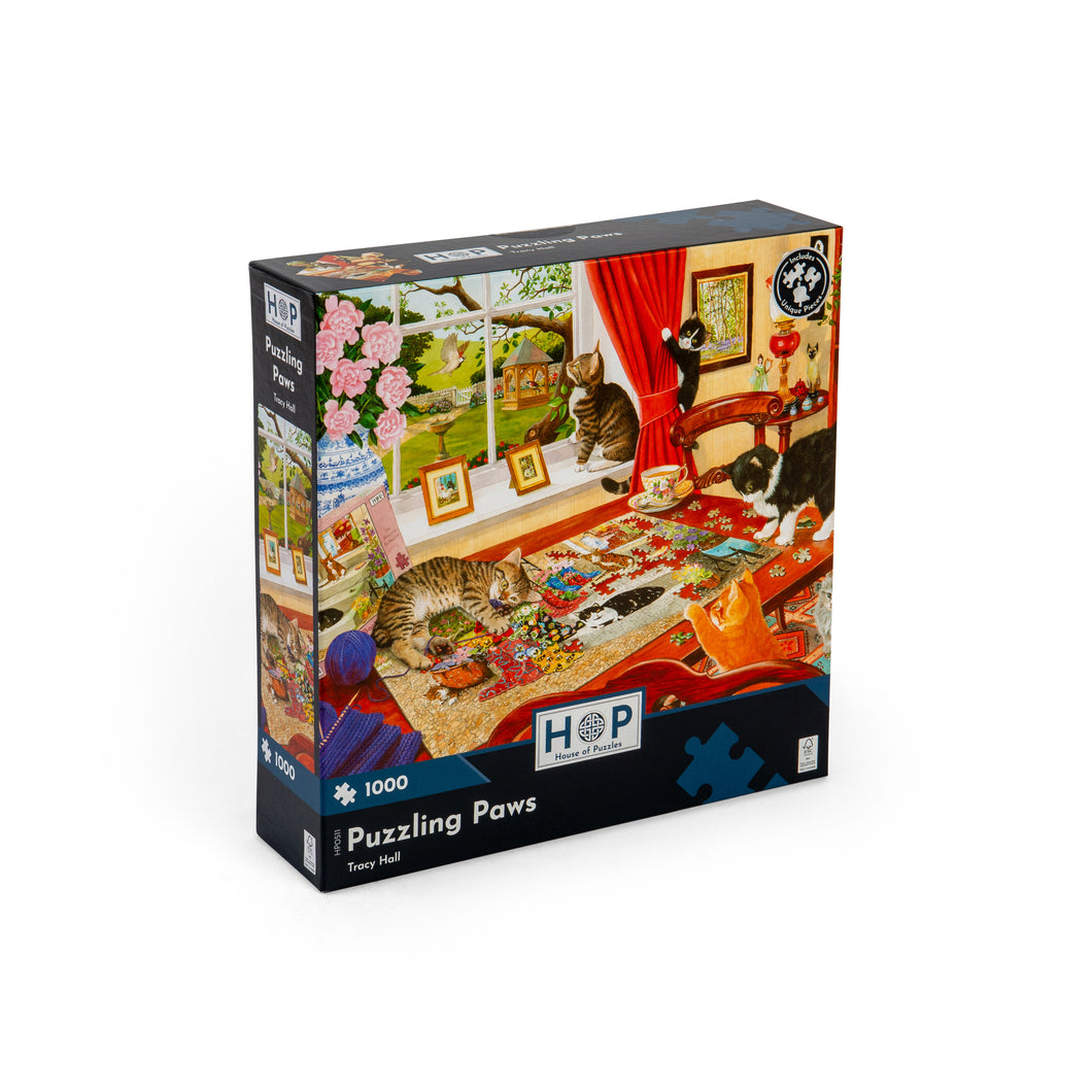 Puzzling Paws 1000pc Puzzle