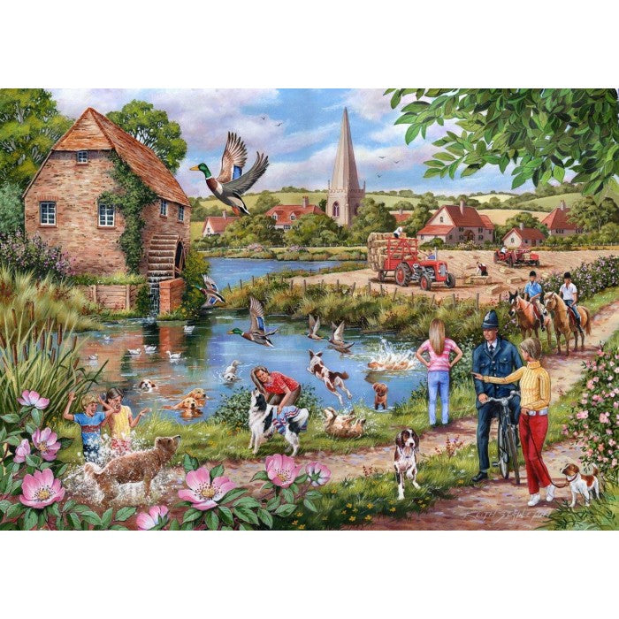 Doggy Paddle 1000pc Puzzle