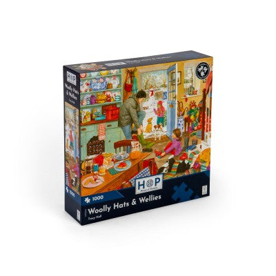 Woolly Hats & Wellies 1000pc Puzzle